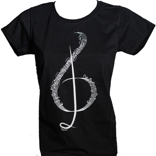 CGS T-SHIRT TREBLE CLEF FITTED