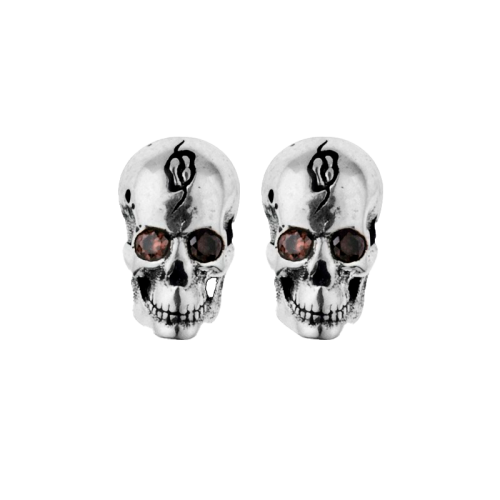 CAE1D SILVER SKULL AND...