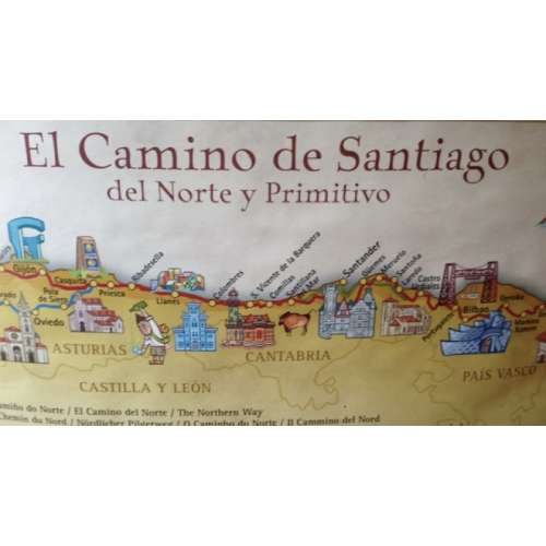 MAPA CAMINO DO NORTE JAVIER