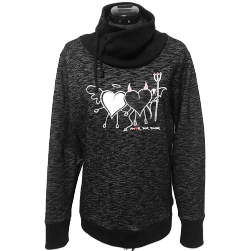 61826 SUDADERA ANGEL Y DEMONIO