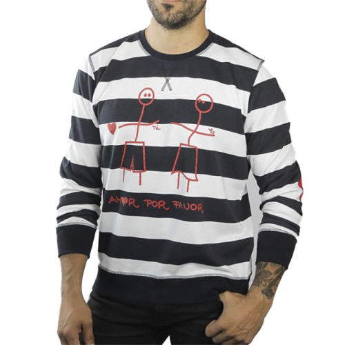 61930 SUDADERA RAYAS