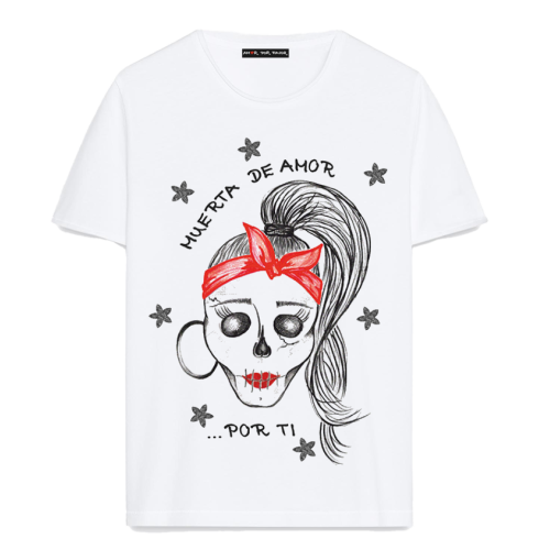 61772 CAMISETA MUERTA DE AMOR