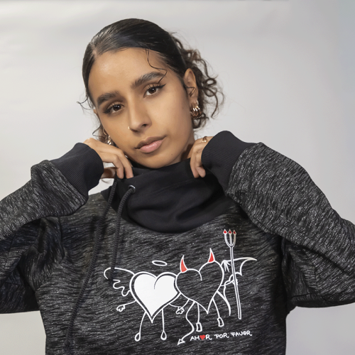 61826 SUDADERA ANGEL Y DEMONIO