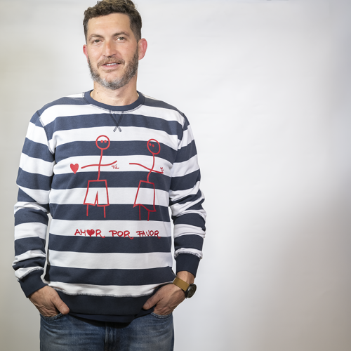 61930 SUDADERA RAYAS