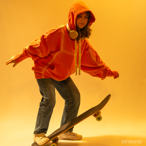 61408 RIPARIAM HOODIE LARANXA