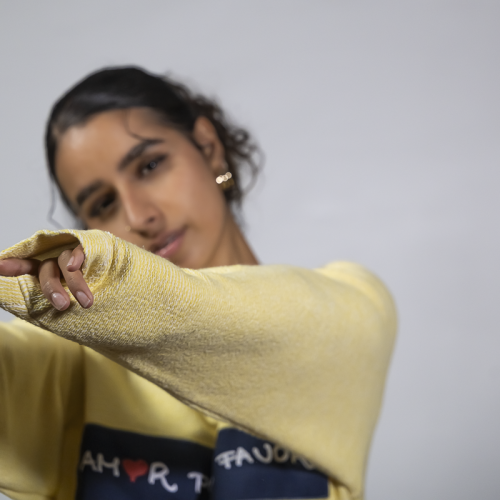 61914 UNISEX LEMON SWEATSHIRT